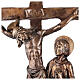 Via Crucis 15 stazioni ottone bronzato s17