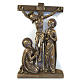 Via Crucis in bronzed brass, 15 stations s12