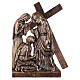 Via Crucis in bronzed brass, 15 stations s8