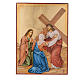 Vía Crucis 15 Estaciones iconos pintados a mano 44x32 cm Rumania s4