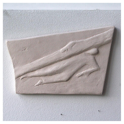 Kreuzweg Jesu mit unregelmäßigen Formen 20x294 cm aus Ave Ton 9