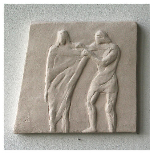 Kreuzweg Jesu mit unregelmäßigen Formen 20x294 cm aus Ave Ton 14