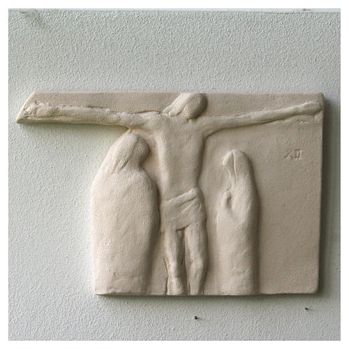 Way of the Cross with handmade tiles 20x294cm, 15 stations 2
