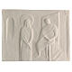 Via Crucis formelle regolari lavorate a mano 34x25 cm 15 staz s1