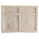 Via Crucis formelle regolari lavorate a mano 34x25 cm 15 staz s19