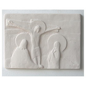 Via Sacra: Via Sacra azulejos regulares trabalhados à mão 34x25 cm 15 estações Via Sacra: Via Sacra azulejos regulares trabalhados à mão 34x25 cm 15 estações