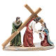 Way of the Cross, 14 stations in resin, 8-10 cm s6