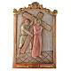 Stations of the Cross wooden relief, painted s2