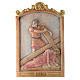 Stations of the Cross wooden relief, painted s9