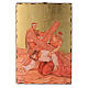 Via crucis paintings serigraphed in wood 30x20 cm s7