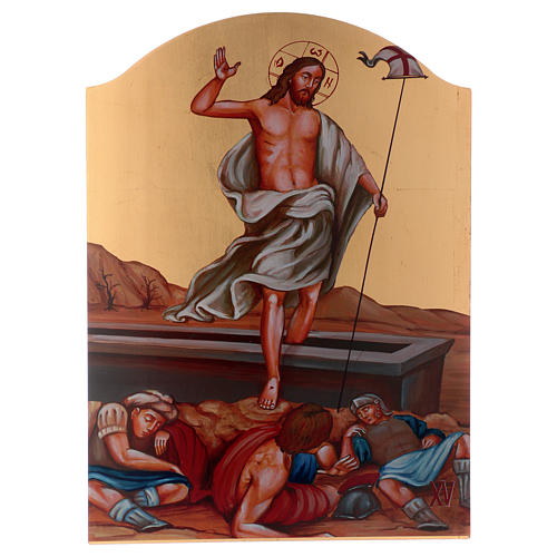 Via Crucis serigrafado 32x22 cm Italia 15