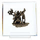 Bronze and plexiglass Way of the Cross, 14 stations, 15 cm s10