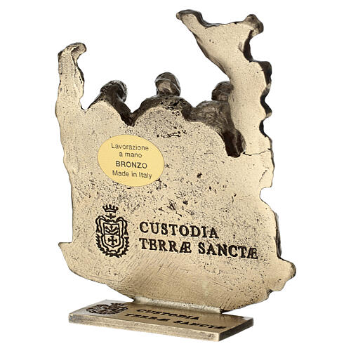 Via Sacra bronze 14 estações de mesa Via Dolorosa h 7 cm 19