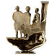 Vía Crucis bronce 14 estaciones pie Vía Dolorosa 14 cm s20