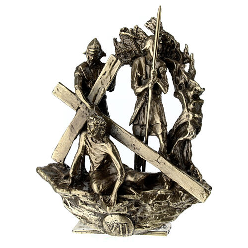 14 Stations of the cross Via Crucis base support 14 cm 10