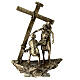 14 Stations of the cross Via Crucis base support 14 cm s17