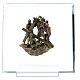 14 Estaciones bronce Vía Crucis muerte Cristo plexiglás Vía Dolorosa 14 cm s8