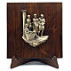 Vía Dolorosa 14 estaciones crucifixión de Cristo Vía Crucis 14 cm bronce s1