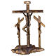 14 Stations Via Dolorosa bronze suffering Jesus 26 cm hanging Via Crucis s4