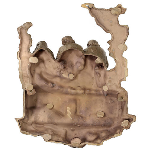 Chemin de Croix à suspendre bronze 14 stations h 34 cm 22