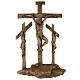 Chemin de Croix à suspendre bronze 14 stations h 34 cm s19