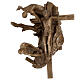 Via Sacra bronze 14 estações de parede Via Dolorosa h 36 cm s18