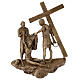 14 bronze stations of the cross hanging Christ death Via Dolorosa 34 cm s14