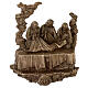 14 bronze stations of the cross hanging Christ death Via Dolorosa 34 cm s21