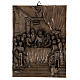 Via Crucis Doré 14 stazioni resina bronzata 20x15 s1