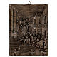 Via Crucis Doré 14 stazioni resina bronzata 20x15 s5