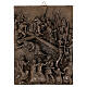 Via Crucis Doré 14 stazioni resina bronzata 20x15 s7