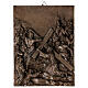 Via Crucis Doré 14 stazioni resina bronzata 20x15 s9