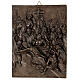 Via Crucis Doré 14 stazioni resina bronzata 20x15 s13
