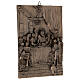 Stations of the Cross 14 plaques bronzed resin 20x15 cm s3