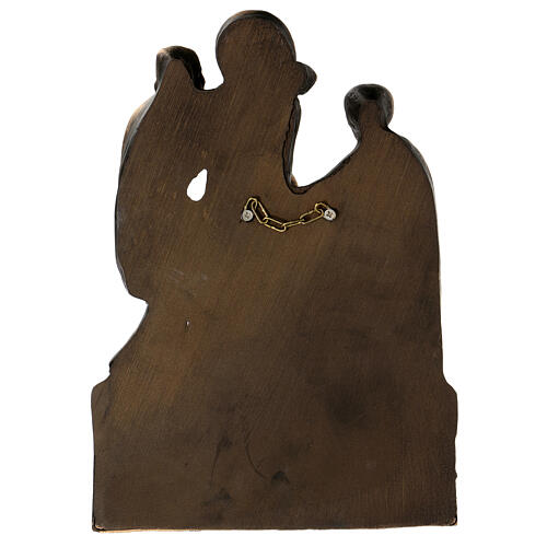Via Crucis Pergolino polvere di marmo bronzata 14 stazioni 35x25 16
