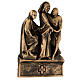 Stations of the Cross Pergolino bronzed marble dust 14 stations 35x25 s2