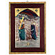 Via Crucis 15 stazioni rame cesellato galvanizzato 60x40 s8