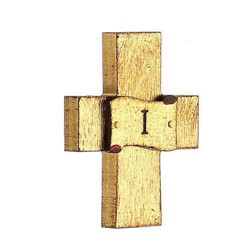 Vía Crucis 15 estaciones cuadros madera impresa 40x30 17
