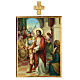 Vía Crucis 15 estaciones cuadros madera impresa 40x30 s1
