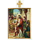 Via Crucis 15 stazioni quadri legno stampa 40x30 s1