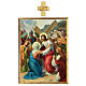 Via Crucis 15 stazioni quadri legno stampa 40x30 s5