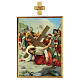 Via Crucis 15 stazioni quadri legno stampa 40x30 s8