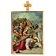 Via Crucis 15 stazioni quadri legno stampa 40x30 s10