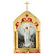 Trittico Via Crucis legno di pioppo 55x35 15 stazioni s17
