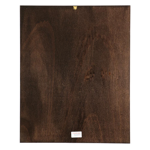 Quadri Via Crucis legno di pioppo 50x40 15 stazioni 18