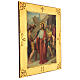 Quadri Via Crucis legno di pioppo 50x40 15 stazioni s3