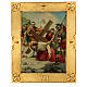 Quadri Via Crucis legno di pioppo 50x40 15 stazioni s9