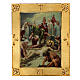 Quadri Via Crucis legno di pioppo 50x40 15 stazioni s13