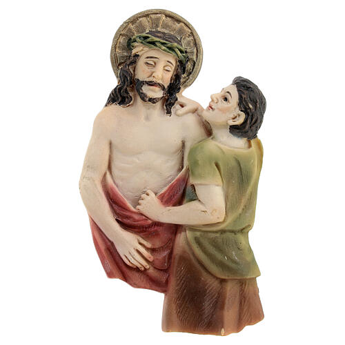 Droga Krzyżowa – zestaw 14 stacji, płaskorzeźby z żywicy, 8 cm 11