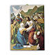 Way of the Cross in pictorial canvas 15 stations 20x25cm s5